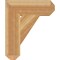Ekena Millwork Traditional Craftsman Rough Sawn Bracket, Western Red Cedar, 6"W x 20"D x 24"H BKT06X20X24TRA04RWR - alternate 3